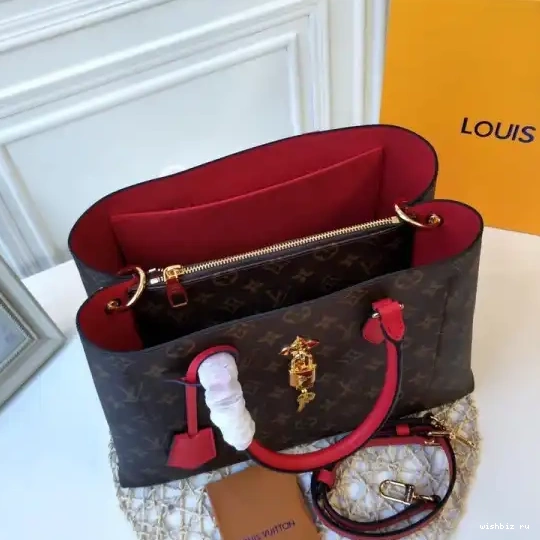 WIS FLOWER TOTE Vuitton Louis 0526
